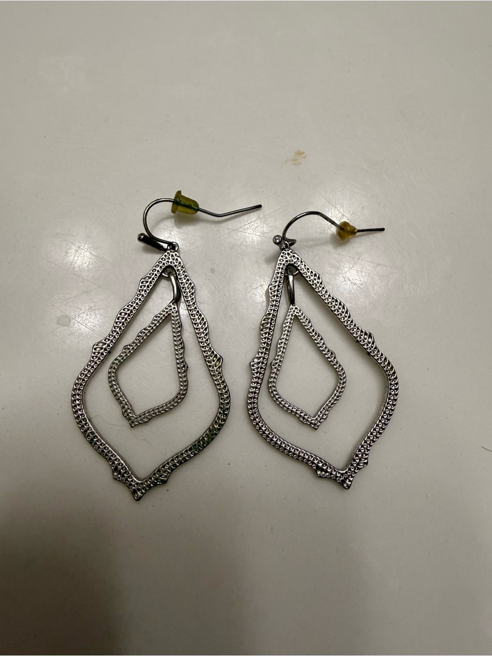 Addie Double Drop by Kendra Scott Earrings in Silver…Retired!